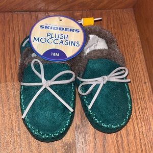 Plush moccasins